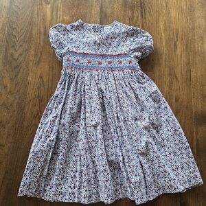 Floral Smocked Dress